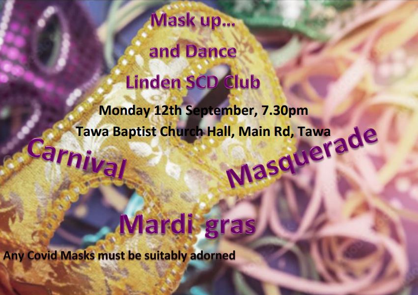 Linden Club Mask up and Dance Theme Night @ Tawa Baptist Church Hall | Wellington | Wellington | New Zealand